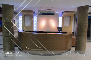 n4 26 2666f824c0a093bdd6cf46d41124f2cc - Interior design of Baqiyatallah Hospital